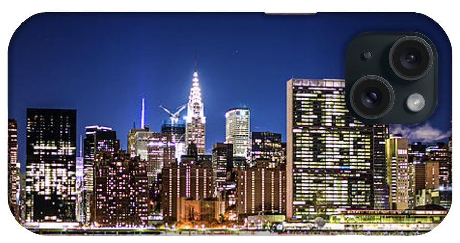 Chrysler Building iPhone Case featuring the photograph NYC Nightshine by Theodore Jones