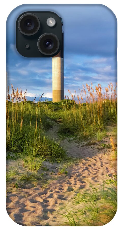 Lighthouses iPhone Case featuring the photograph Oak Island Lighthouse by Joe Kopp