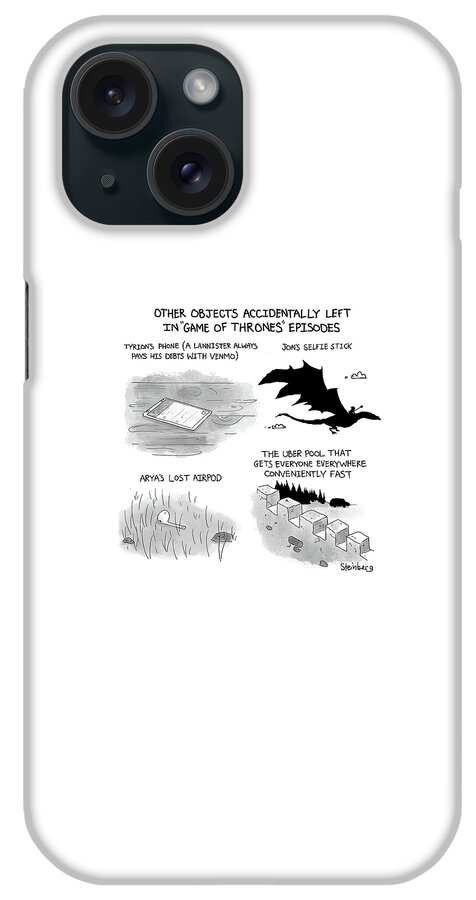 Objects Left In Game Of Thrones Episodes iPhone Case