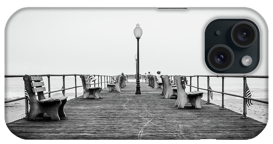 Beach iPhone Case featuring the photograph Ocean Grove Pier 1 by Steve Stanger