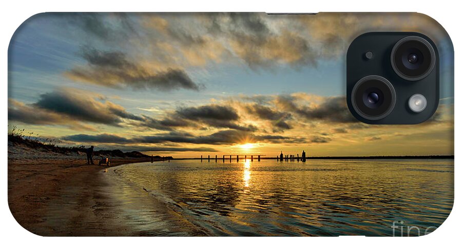 Sunset iPhone Case featuring the photograph October Star by DJA Images
