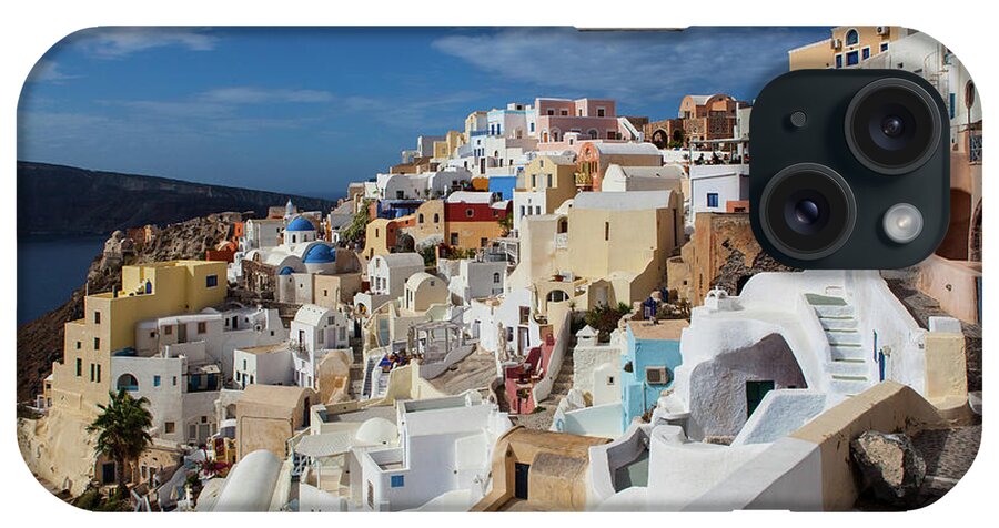 Tranquility iPhone Case featuring the photograph Oia, Santorini by Wavelet Photography