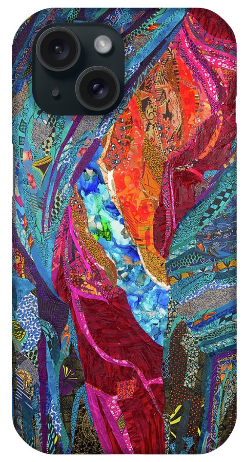 Oju Olurun iPhone Case featuring the tapestry - textile Oju Olorun I Eye of God I by Apanaki Temitayo M