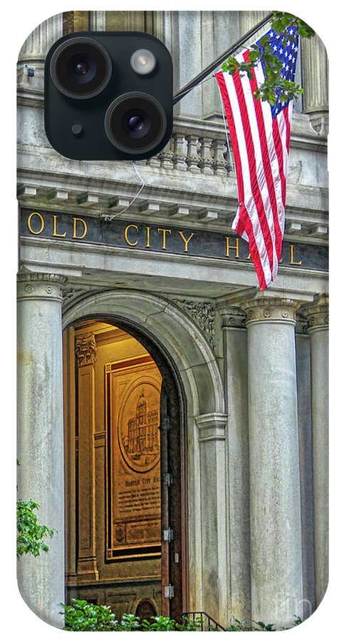 Boston iPhone Case featuring the photograph Old City Hall of Boston by Amy Dundon