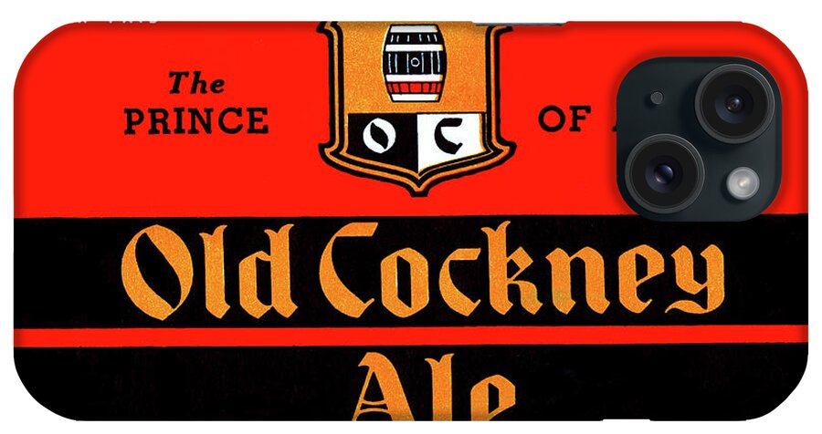 Old Cockney Ale iPhone Case featuring the painting Old Cockney Ale by Unknown