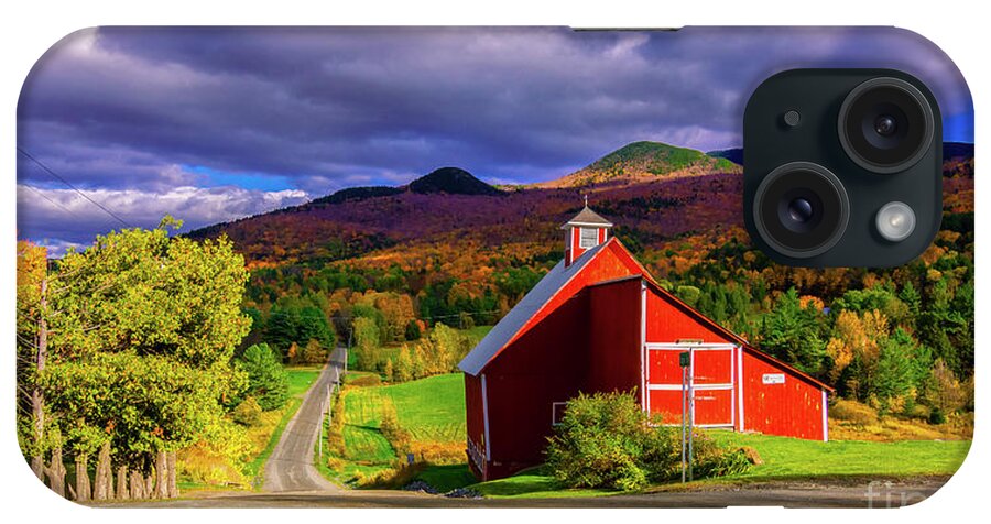 Vermont iPhone Case featuring the photograph On the backroads of Stowe. by New England Photography
