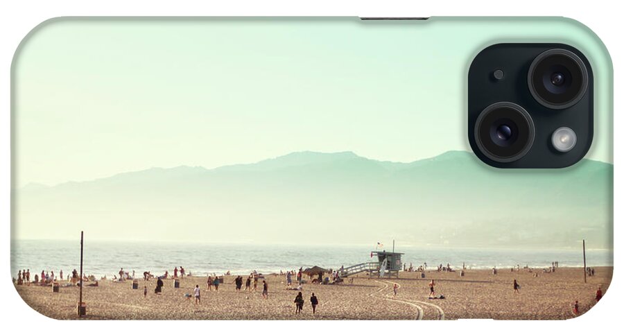 Scenics iPhone Case featuring the photograph On The Boardwalk by Justin Muir