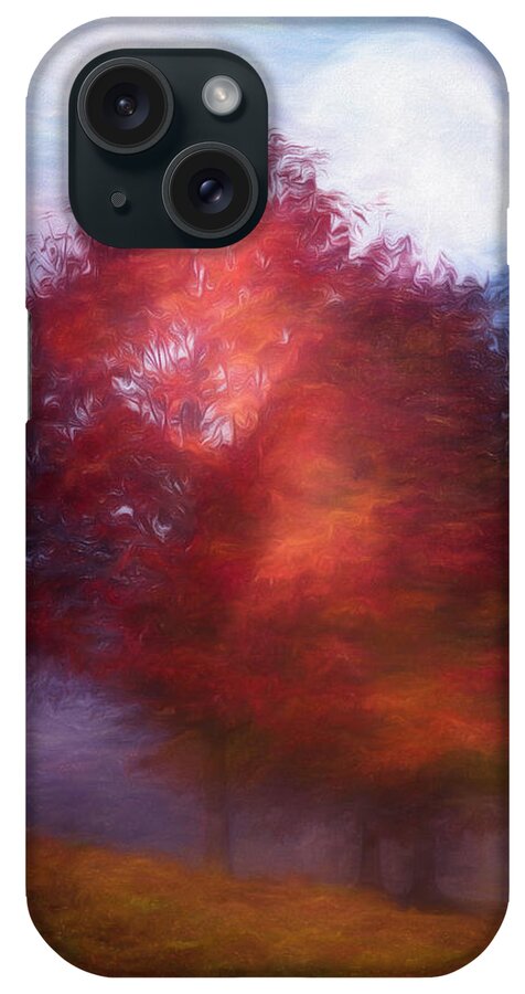 Carolina iPhone Case featuring the photograph On the Edge of Nightfall in Watercolors by Debra and Dave Vanderlaan