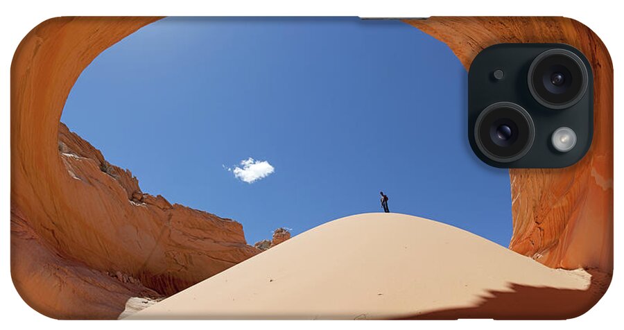 Tranquility iPhone Case featuring the photograph On Top Of The World by Doorways To The Past