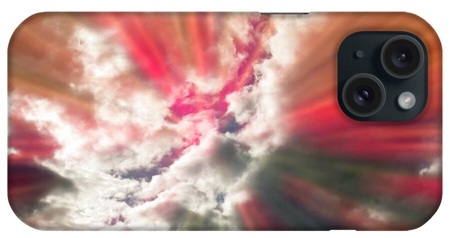 Light iPhone Case featuring the digital art One Day by Allen Nice-Webb