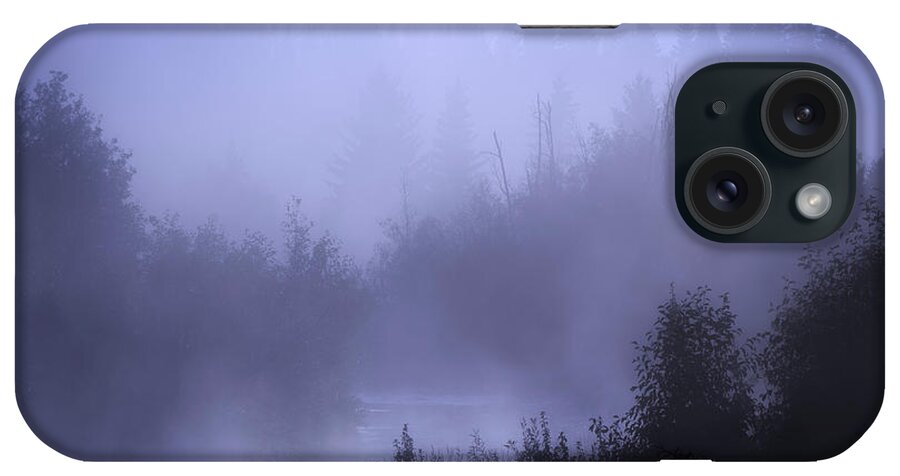 Fog iPhone Case featuring the photograph One Foggy Morning... by Dan Jurak