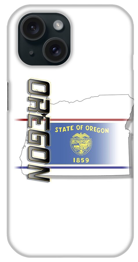 Oregon iPhone Case featuring the photograph Oregon State Vertical Print by Rick Bartrand