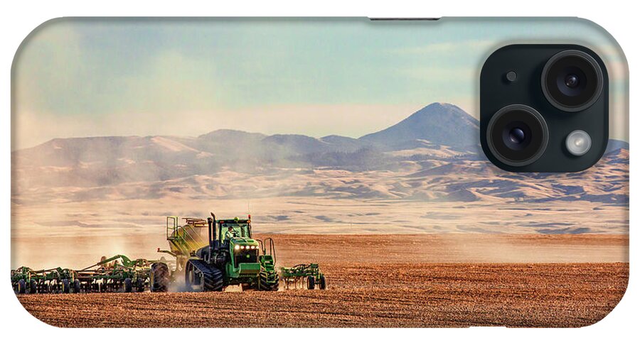 Organic iPhone Case featuring the photograph Organic Seeding by Todd Klassy