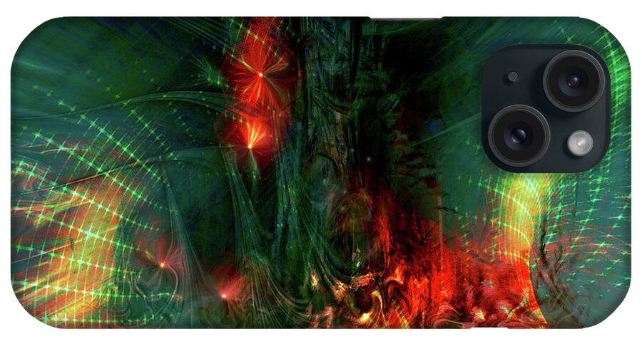 Other Dimensions iPhone Case featuring the digital art Other Dimensions by Linda Sannuti