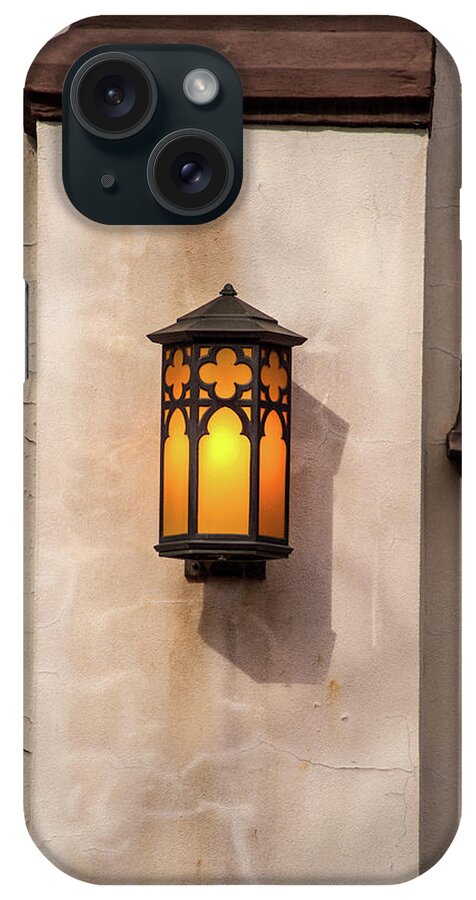 Light iPhone Case featuring the photograph Outdoor Church Light by Don Johnson
