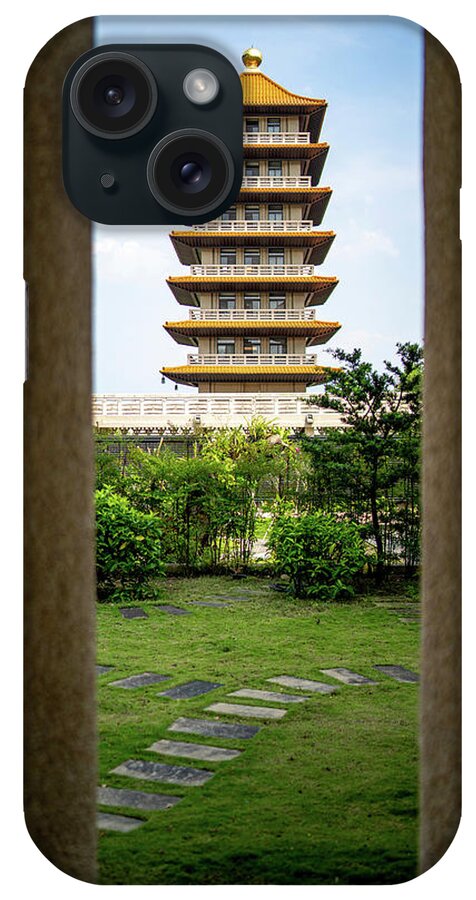 Pagoda iPhone Case featuring the photograph Pagoda by Frederik Morbe
