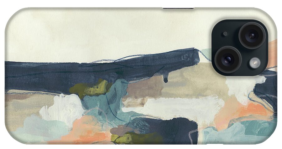  iPhone Case featuring the painting Palette Horizon II by June Erica Vess