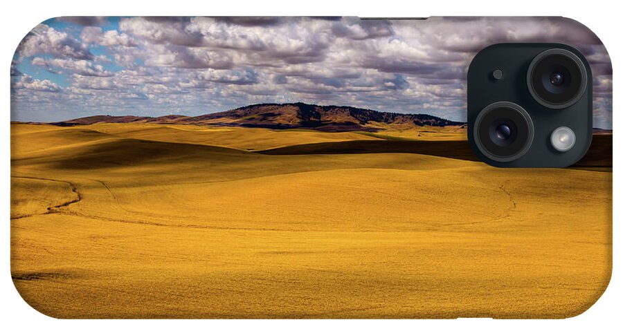 Hdr iPhone Case featuring the photograph Palouse Shadows by David Patterson