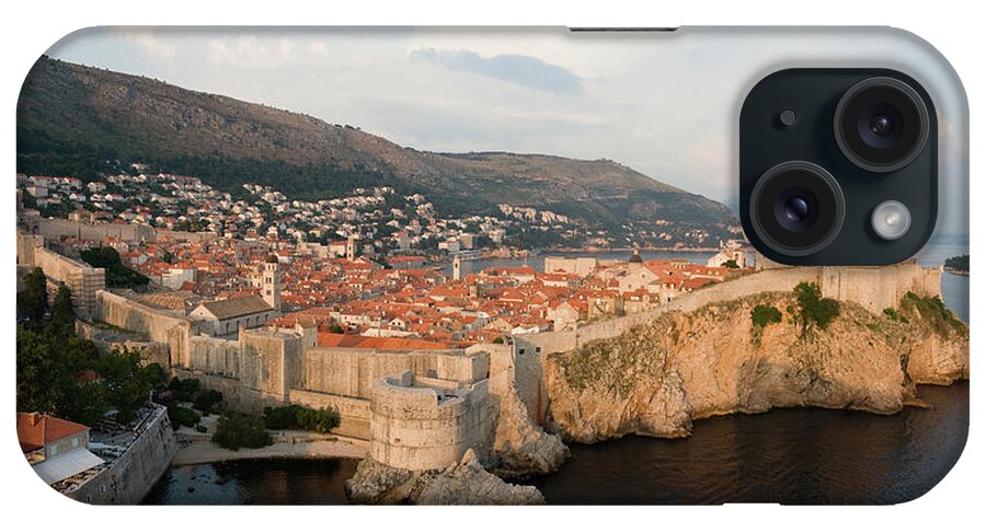 Adriatic Sea iPhone Case featuring the photograph Panorama Of Old Town Dubrovnik by Ricardo De Mattos