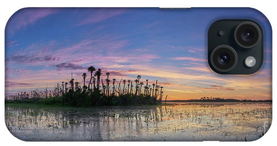 Usa iPhone Case featuring the photograph Panoramic Sunrise by Brian Kamprath