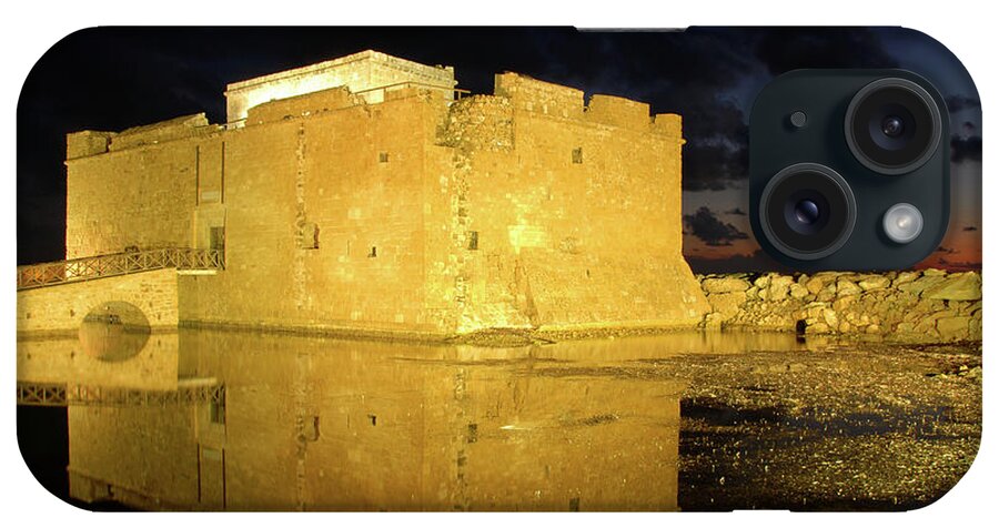 Castle iPhone Case featuring the photograph Paphos Medieval Castle by Michalakis Ppalis