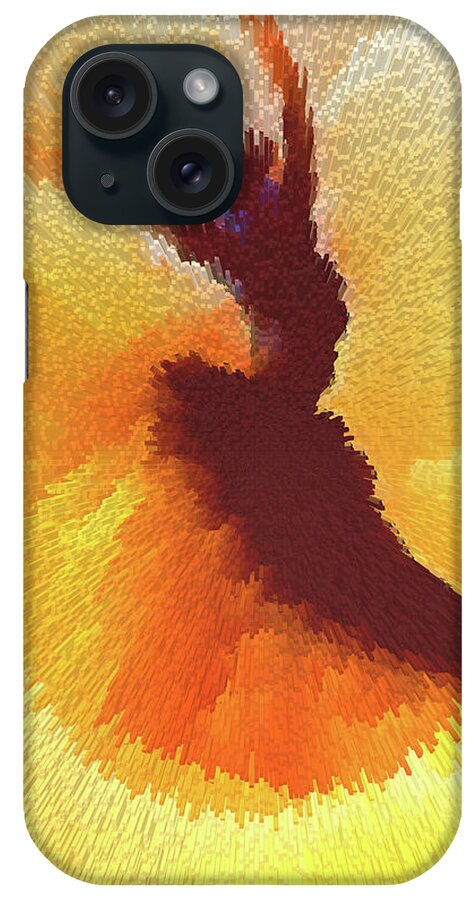 Passion iPhone Case featuring the digital art Passion by Alex Mir
