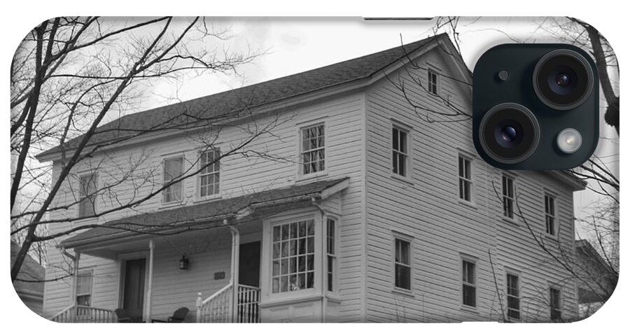 Waterloo Village iPhone Case featuring the photograph Pastors House - Waterloo Village by Christopher Lotito