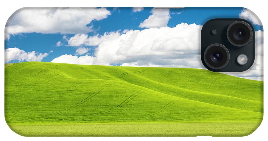 Abundant iPhone Case featuring the photograph Patterns In Canola Fields by Terry Eggers
