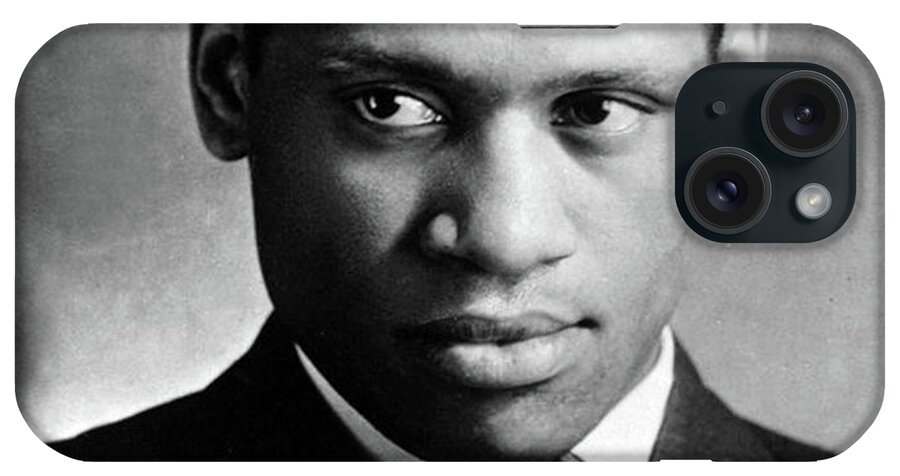 20th Century iPhone Case featuring the photograph Paul Robeson, American Singer And Actor by Science Source