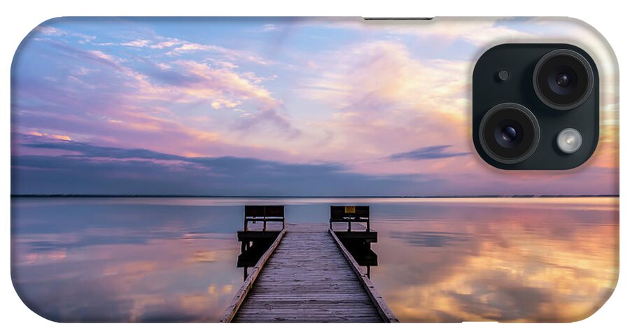 Landscape iPhone Case featuring the photograph Peaceful by Russell Pugh