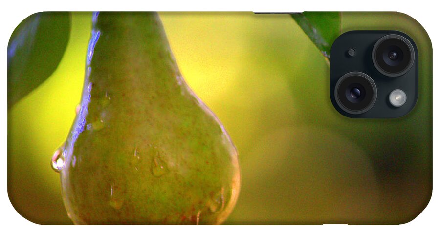 Art iPhone Case featuring the photograph Pear by Joan Han