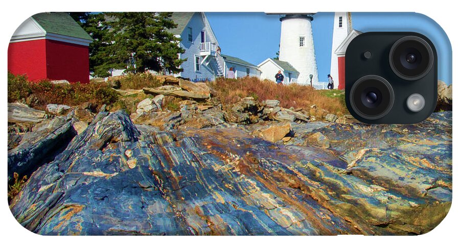 Maine iPhone Case featuring the photograph Pemaquid Point Lighthouse by Tim Kathka