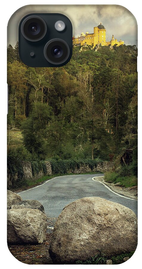 Sintra iPhone Case featuring the photograph Pena Palace Road by Carlos Caetano