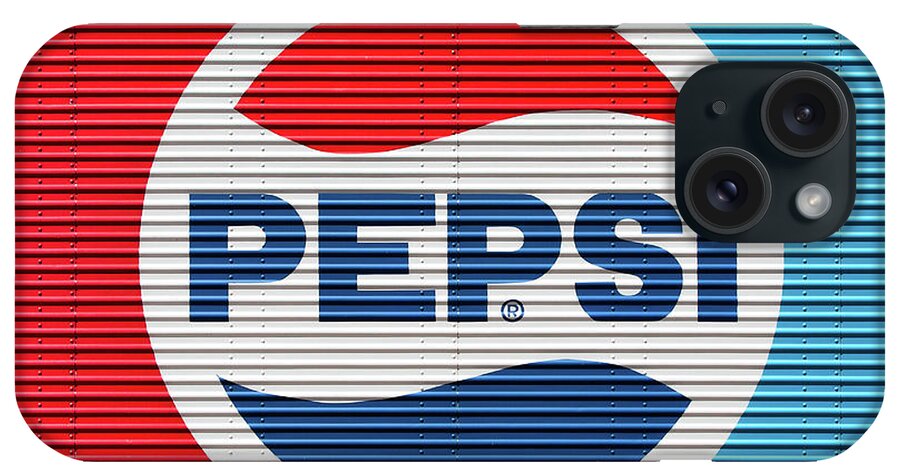 Pepsi iPhone Case featuring the photograph Pepsi Lines by Todd Klassy