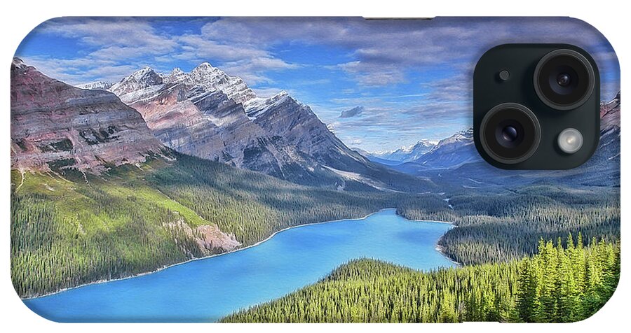 Peyto iPhone Case featuring the photograph Peyto by Wade Aiken