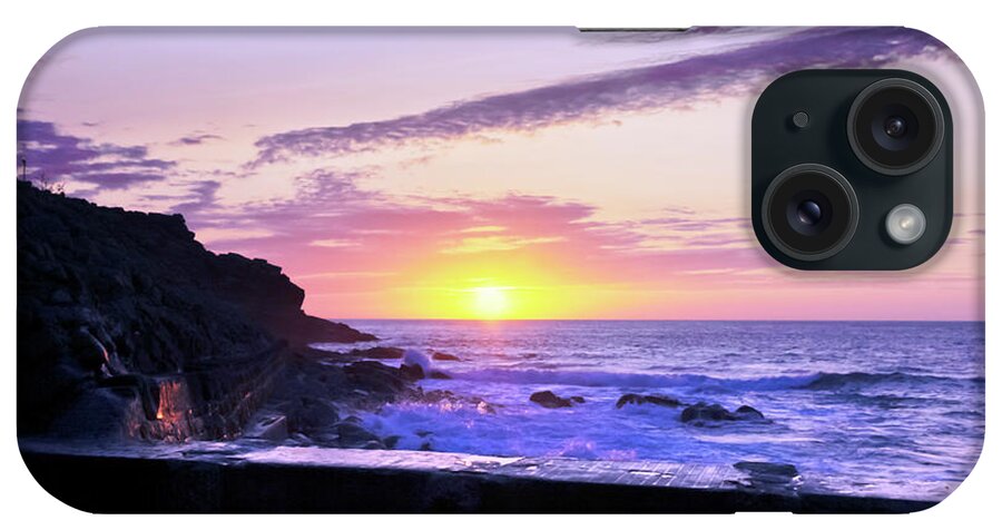 Sunset iPhone Case featuring the photograph Photographer's Sunset by Terri Waters