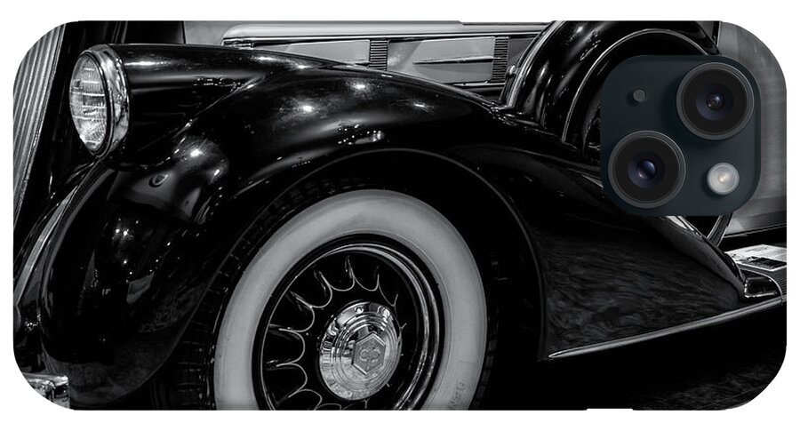 Automobile iPhone Case featuring the photograph Pierce Arrow circa. 1937 by Michael Hope