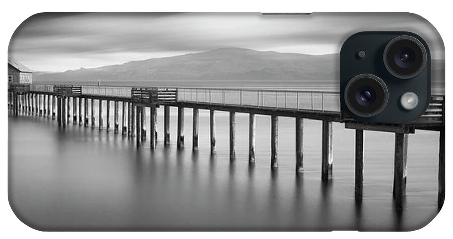 Piers End Pano iPhone Case featuring the photograph Piers End Pano by Moises Levy