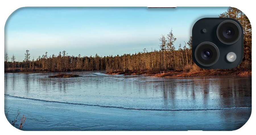 Landscape iPhone Case featuring the photograph Pine Lands Lanscape by Louis Dallara