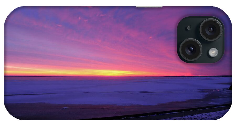 Sunrise iPhone Case featuring the photograph Pink Daydreams by Marianne Kuzimski