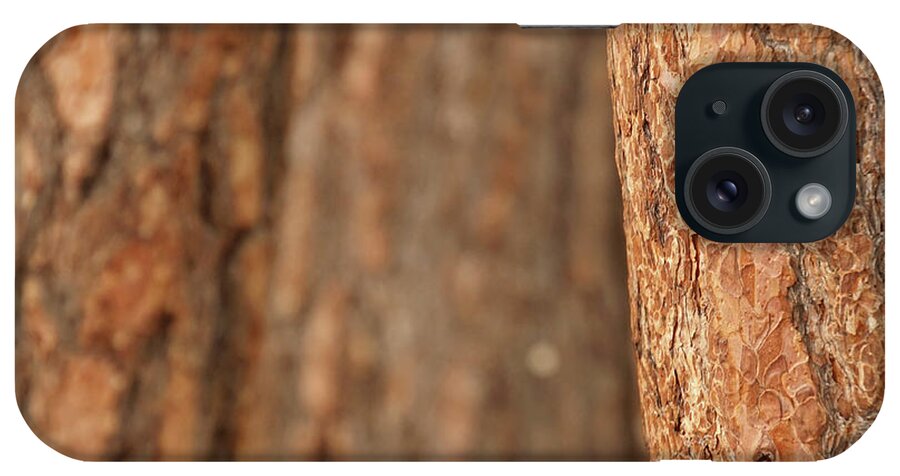 Bend iPhone Case featuring the photograph Ponderosa pine bark detail by Steve Estvanik