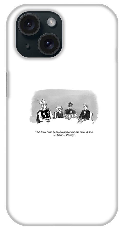 Power Of Attorney iPhone Case