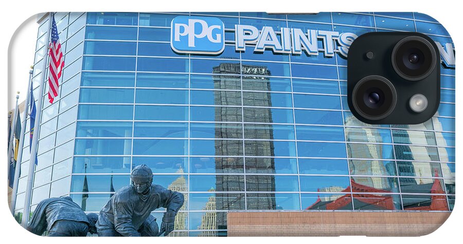 Pittsburgh iPhone Case featuring the photograph PPG Paints Arena by Aaron Geraud