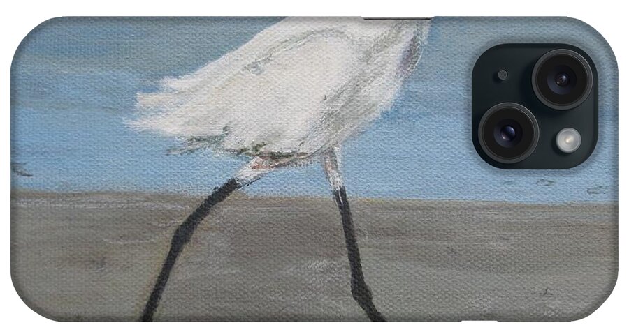 Painting iPhone Case featuring the painting Prancer by Paula Pagliughi