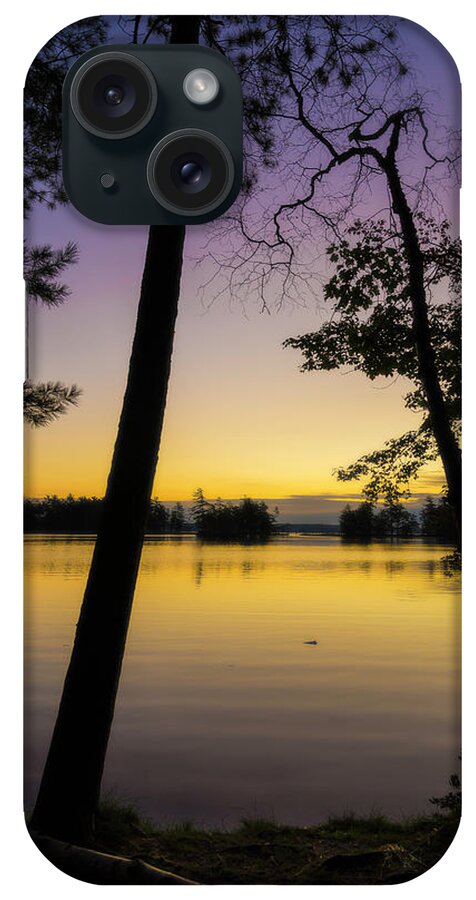 Ludington iPhone 15 Case featuring the photograph Pre Dawn On Lost Lake by Owen Weber