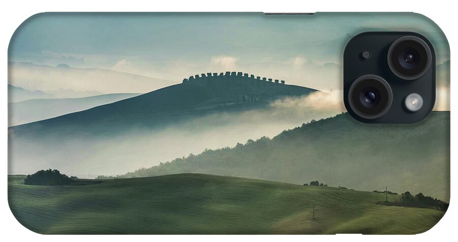 Toscany iPhone Case featuring the photograph Pretty Morning in Toscany by Jaroslaw Blaminsky
