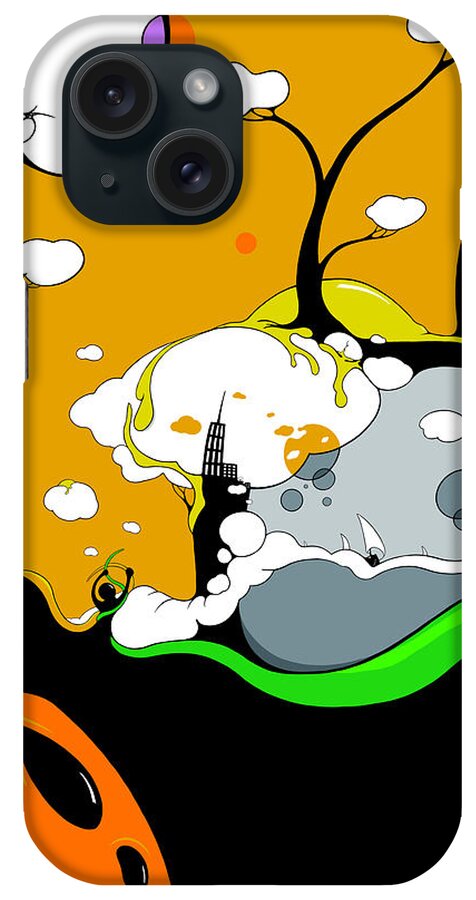 Trees iPhone Case featuring the drawing Prime Time by Craig Tilley