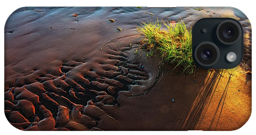 Maritime iPhone Case featuring the photograph Prince Edward Island Sand Glow by Douglas Wielfaert