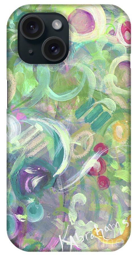 Spring iPhone Case featuring the painting Printemps 2 by Kristen Abrahamson