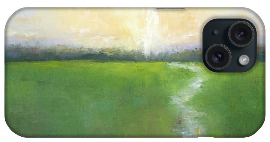 Psalm iPhone Case featuring the painting Psalm 23 36x36 by Mike Moyers